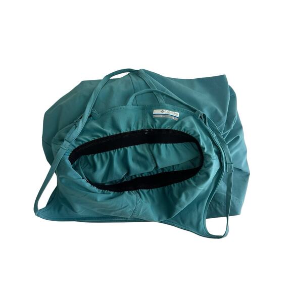 Columbia Blue Stretch Pleasant Creek Built In Bra & Shorts SPF 50 Tennis Dress - Picture 11 of 11